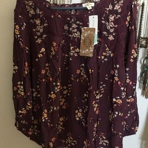 Mason & Belle Tempesta lace detail top NWT Stitch XL Fix